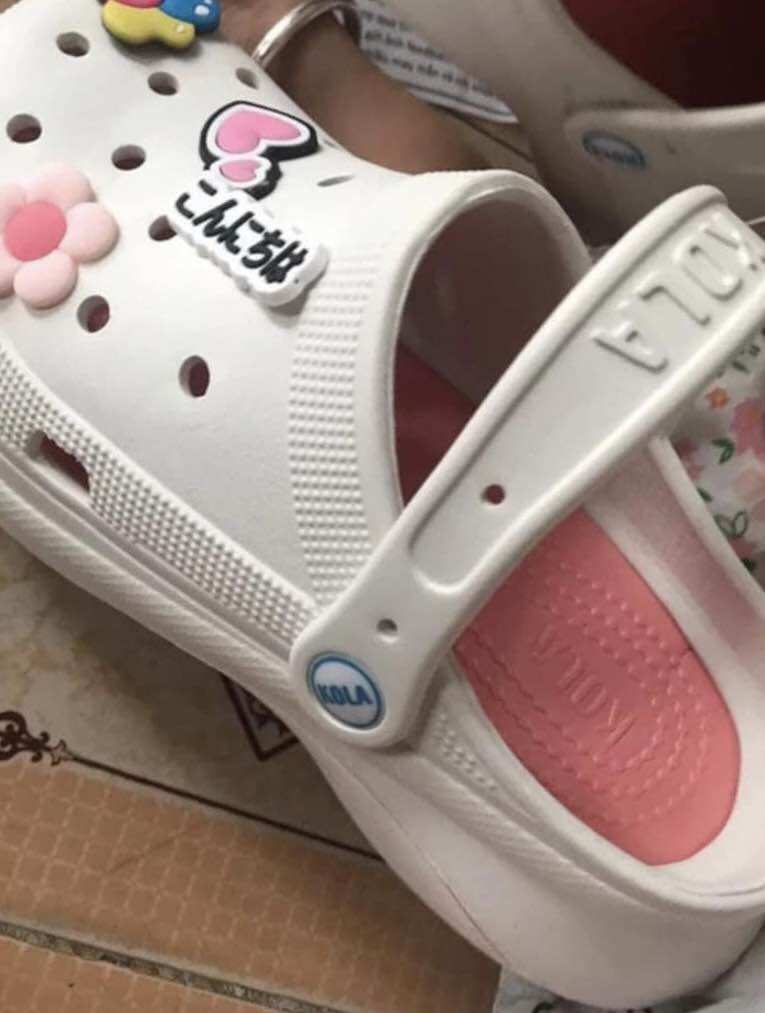 Dép sục nữ Crocs đế dày  7cm