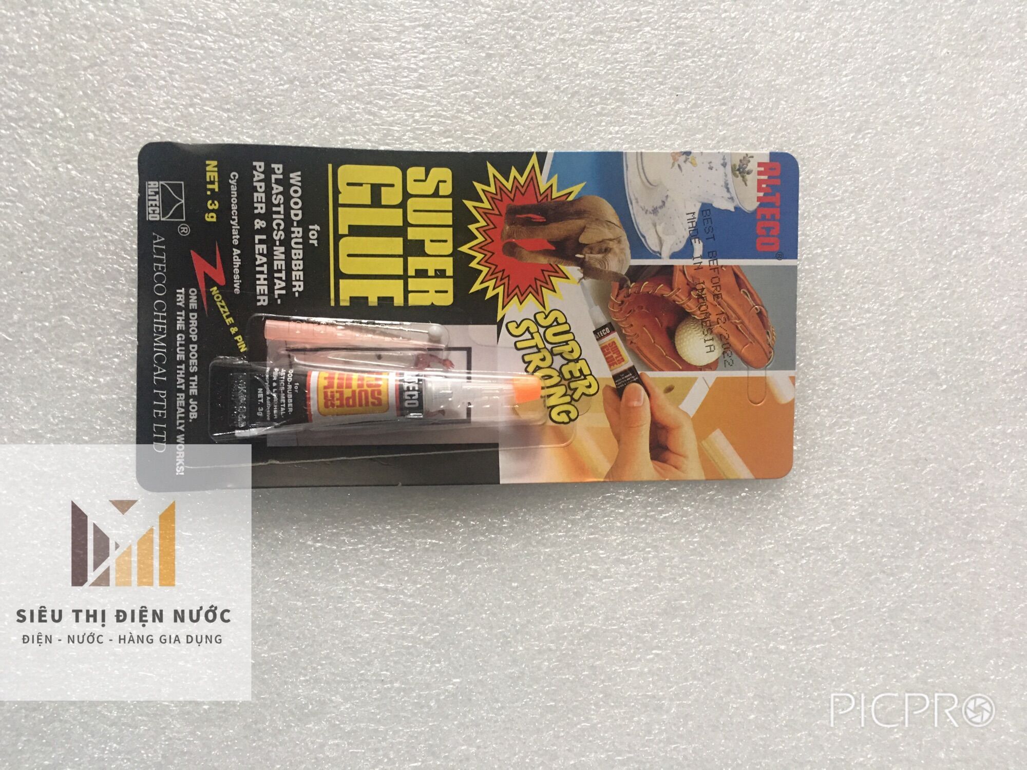 1 chai keo super glue thái lan