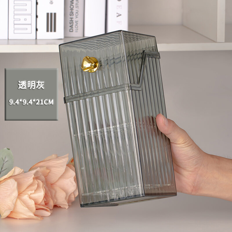 Ống đựng cọ trang điểm nhẹ nhàng sang trọng ống đựng bút kẻ lông mày ống đựng lược hộp đựng cọ phấn mắt hộp đựng son môi ống bút mỹ phẩm