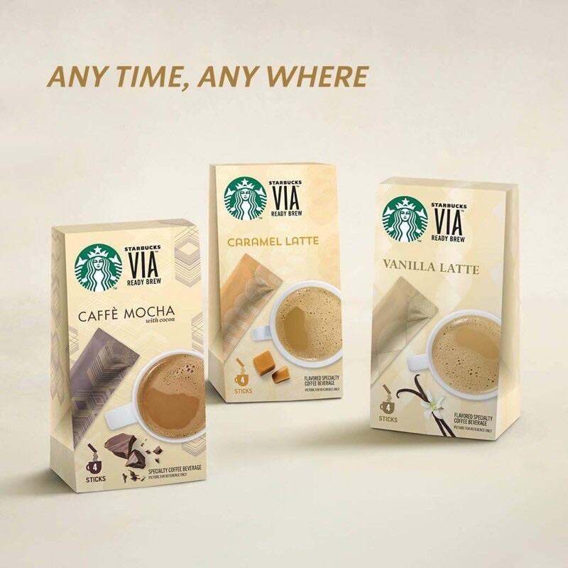 Cà phê sữa hoà tan Starbucks VIA