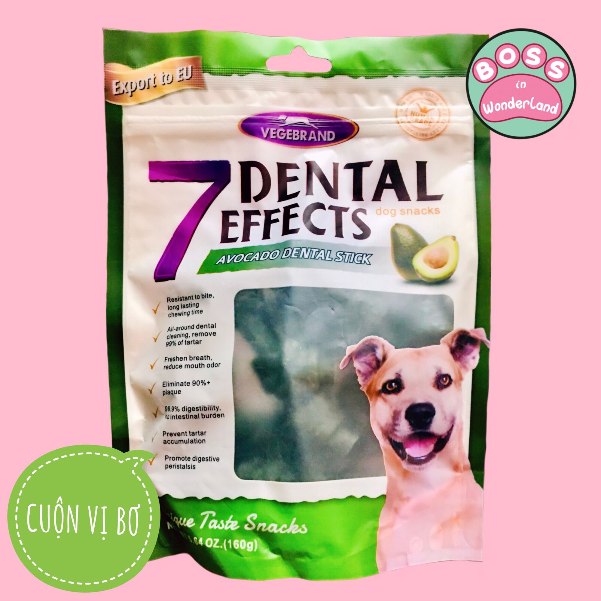 XƯƠNG GẶM SẠCH RĂNG 7 DENTAL EFFECTS