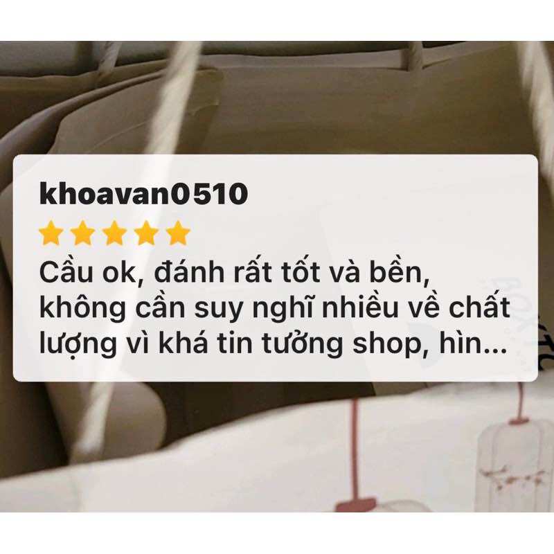 Cầu Lông Hải Yến Cao Cấp Vợt Cầu Lông Cán Vợt Sport Cao Su - Sét 2 Trái Nam Nữ