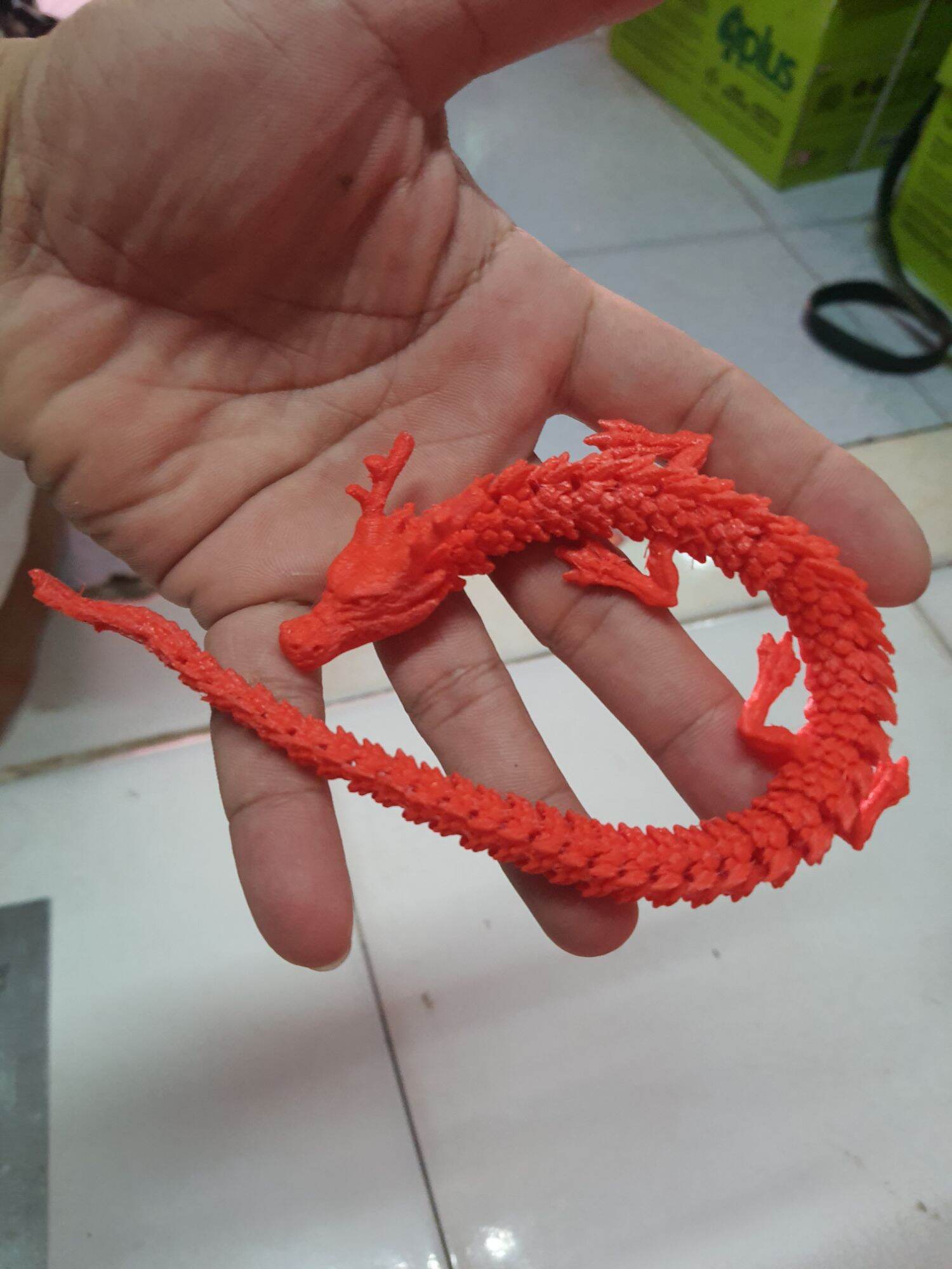 rồng khóp in 3d phong thủy.