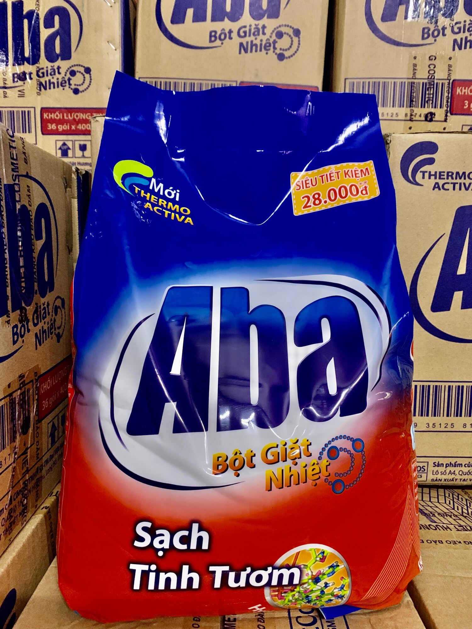 Bột giặt nhiệt ABA 4,5kg