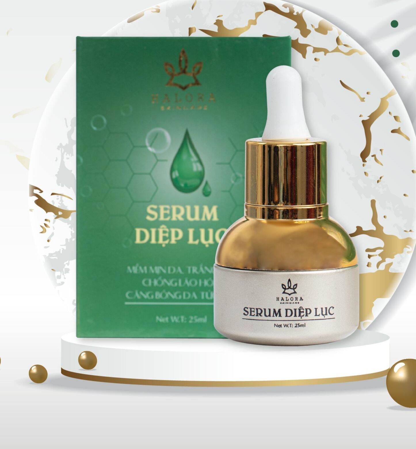 [HCM]Serum diệp lục Halora