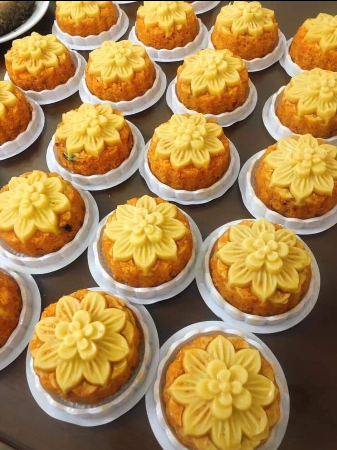 Khuôn xôi, thạch, bánh trung thu hoa mai tầng/kèm ảnh thật