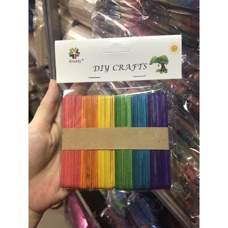 Que kem màu trang trí