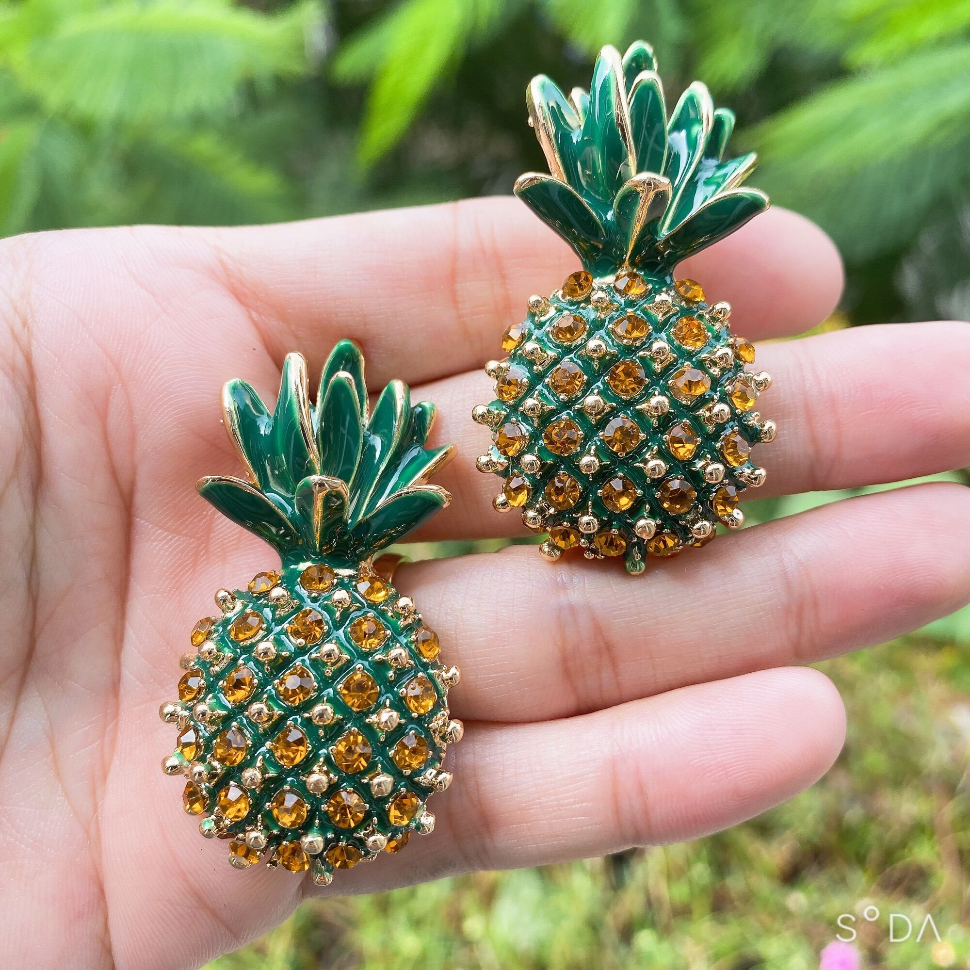 Bộ 2 Charm Trái Thơm gắn dép lào