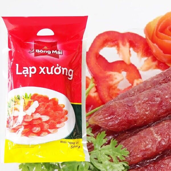 Lạp xưởng 3 bông mai vissan - 500g