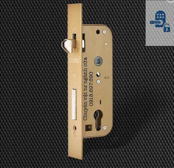 [HCM]Khóa cửa sắt kéo hộp 4x8