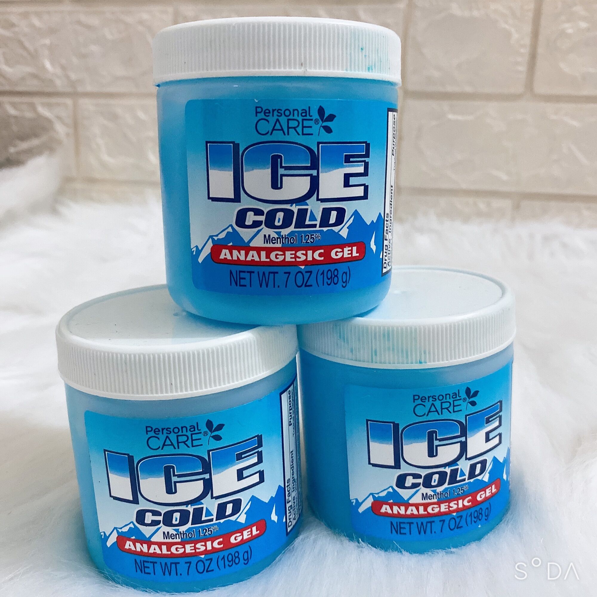 Gel lạnh xoa bóp giảm đau - ice cold analgesic gel 198grs