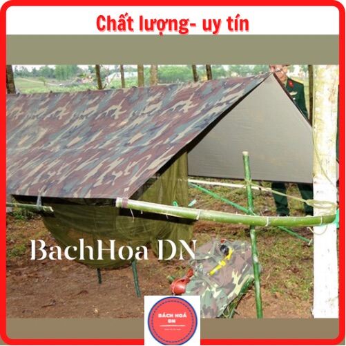 Tăng che mưa, tấm bạt che mưa rằn ri cao cấp 3.2mx1.8m (Miễn Phí Giao Hàng)
