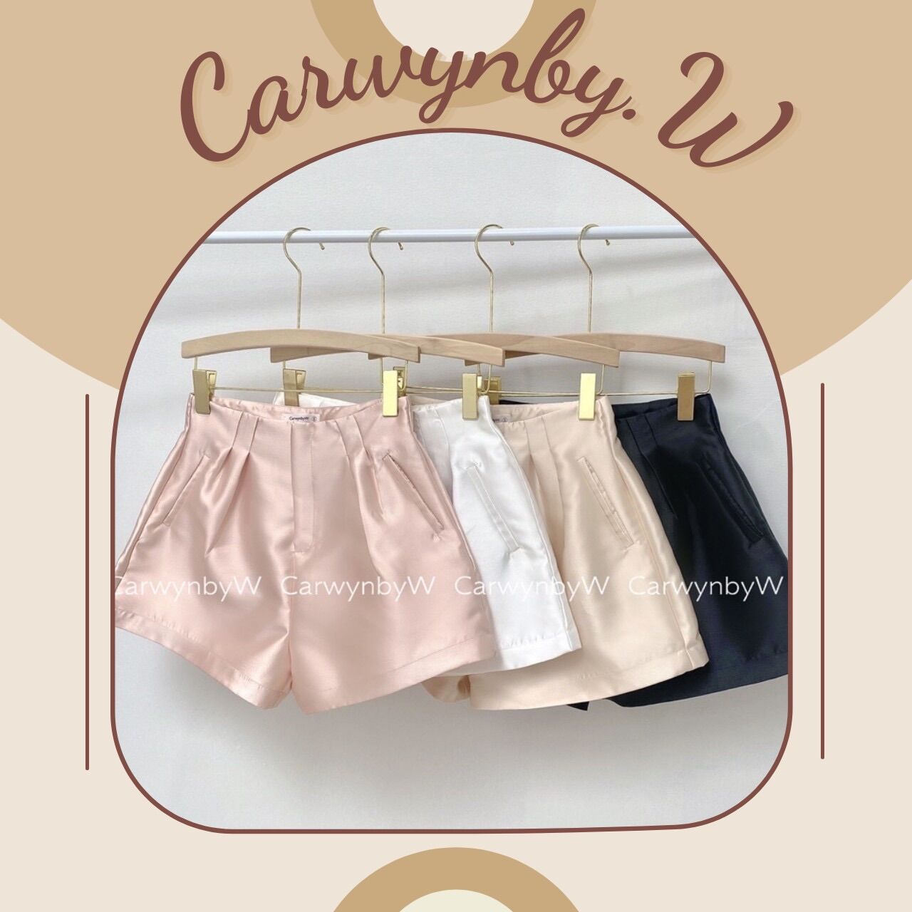 CarwynbyW - Quần Short Tafta