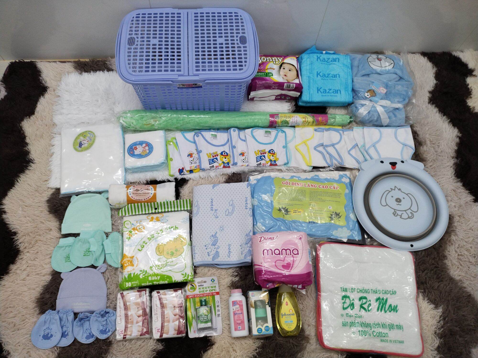 Trọn bộ đi sinh cho mẹ và bé