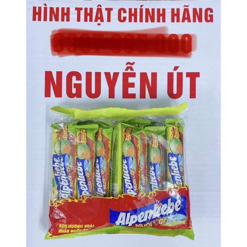 Kẹo alpenliebe xoài muối ớt lốc 16 thỏi