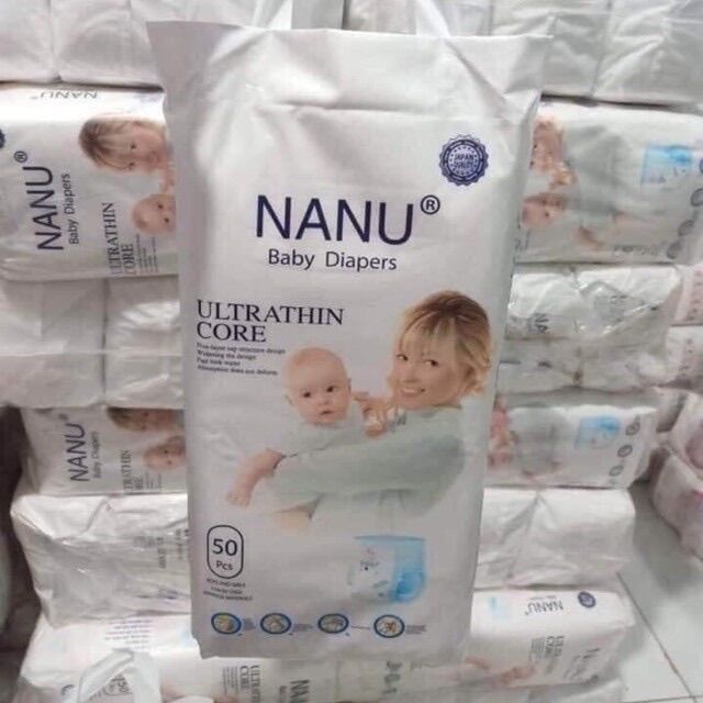Bỉm quần NANU cao cấp cho bé:bịch 50 quần