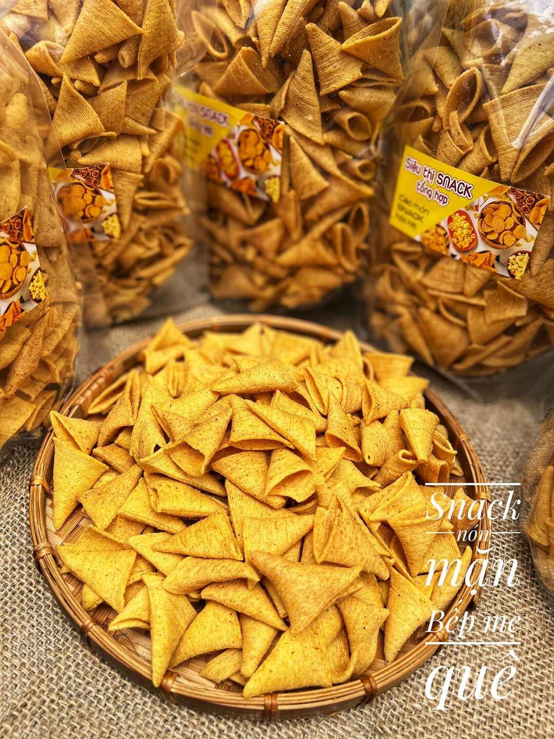 Salty Corn Cone Snack 500g