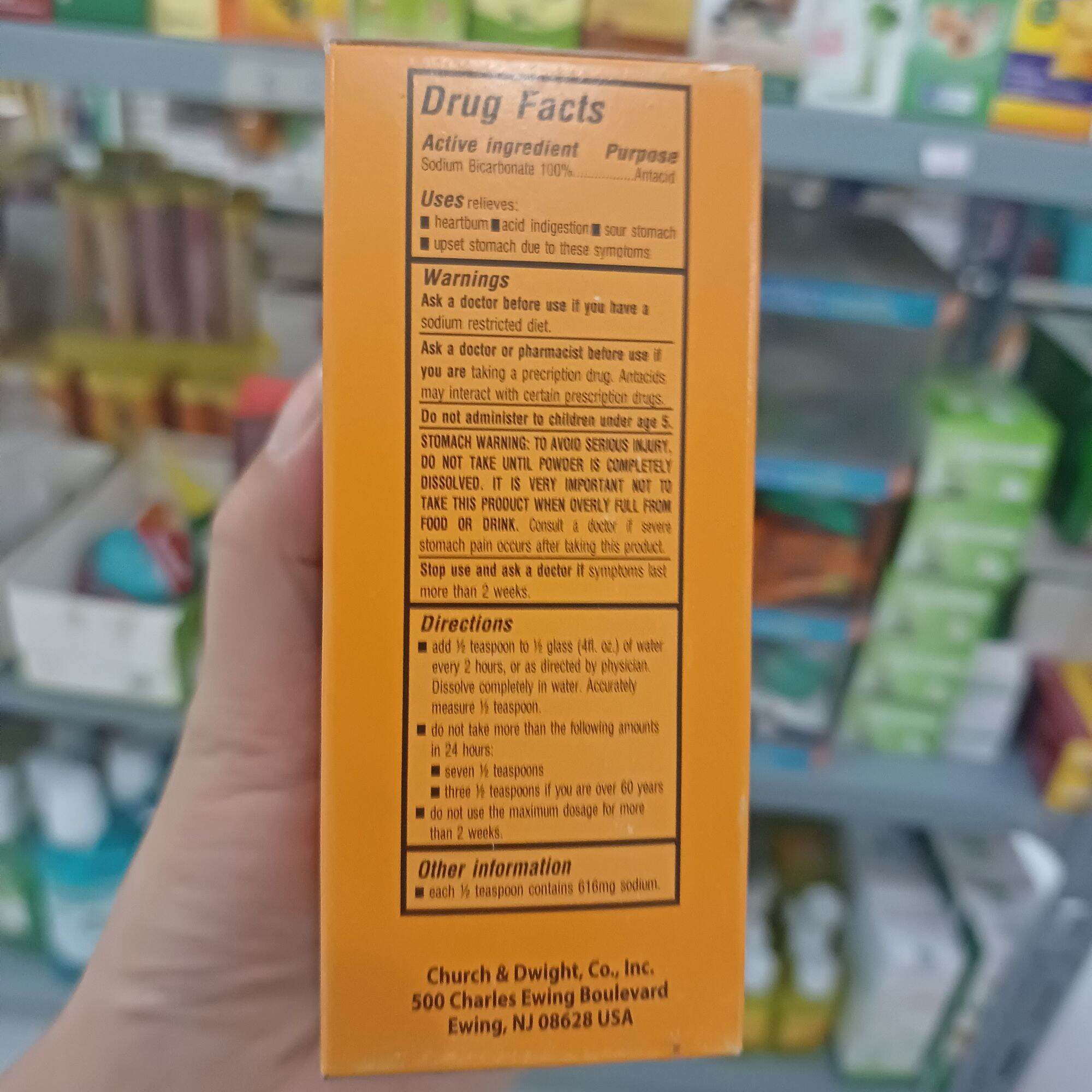 Bột đa năng pure Baking soda America's 454g