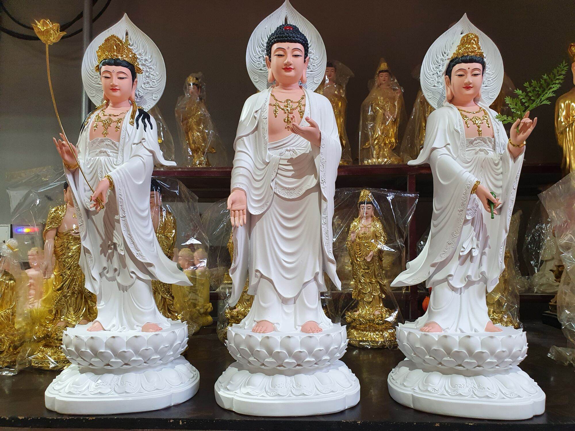 Tôn Tượng Tây Phương Tam Thánh
