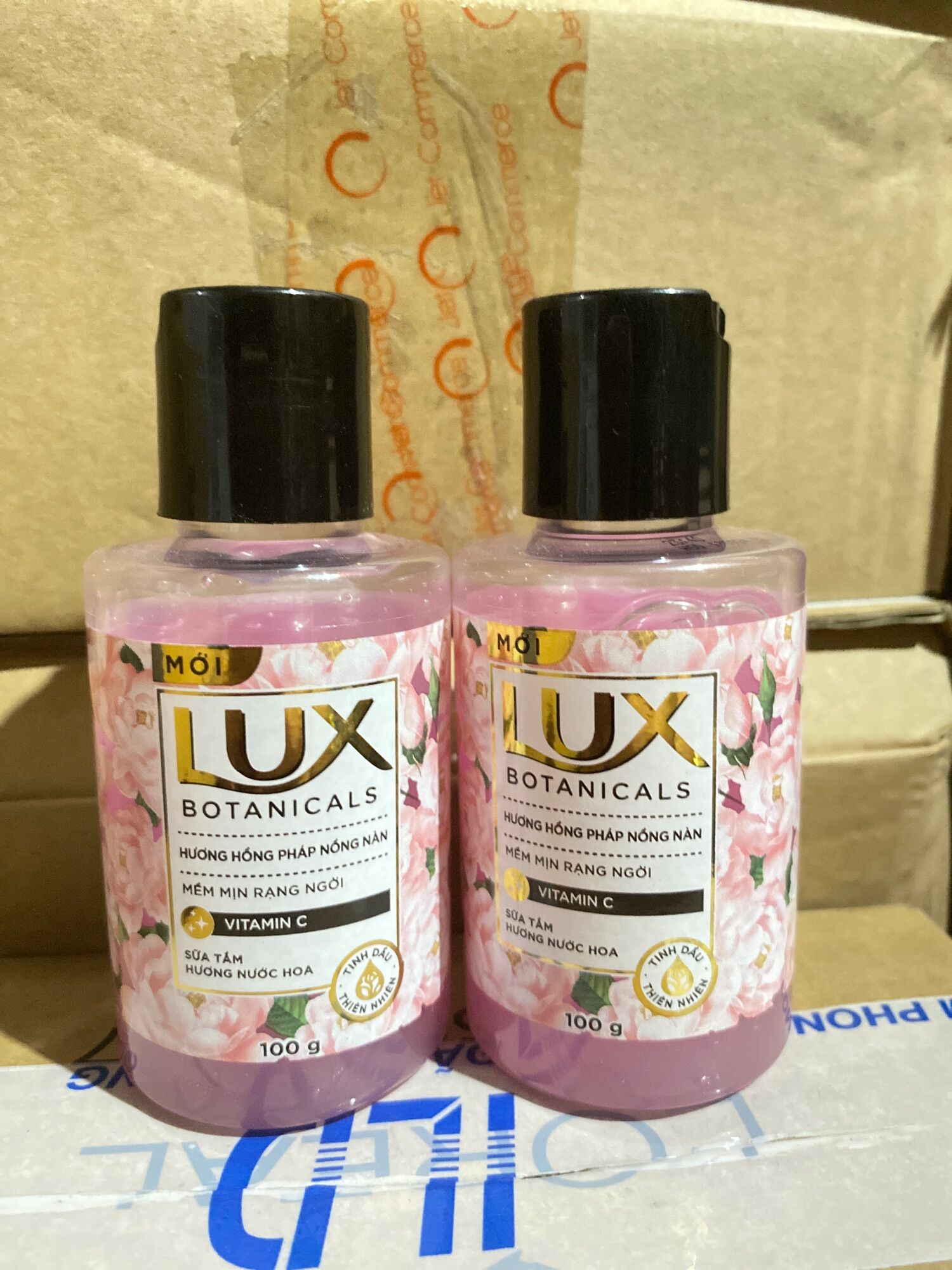 Combo 2 chai sữa tắm/dầu gội 100ml