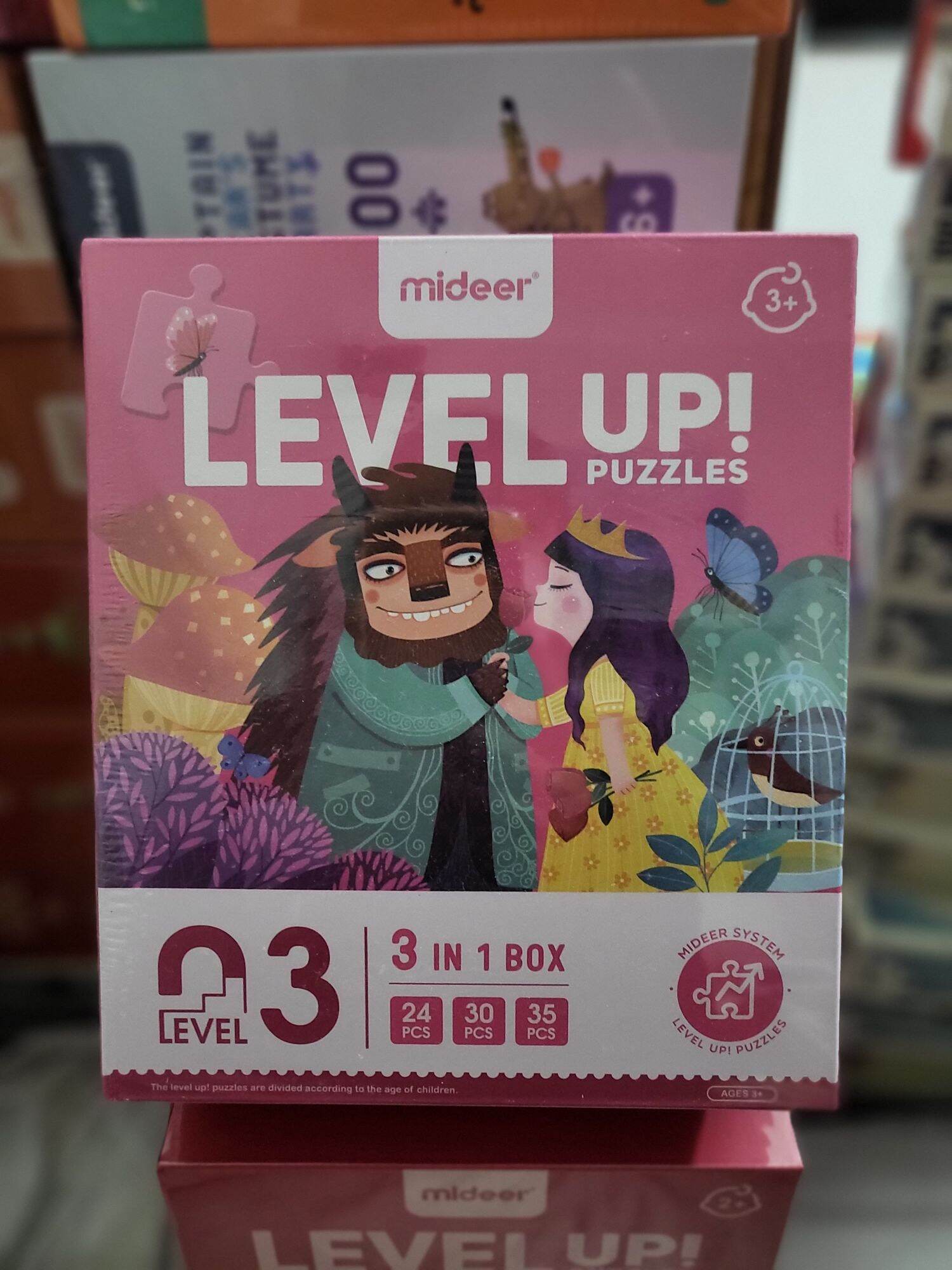 (MẪU MỚI) - XẾP HÌNH 7 CẤP ĐỘ MIDEER - LEVEL UP PUZZLES MIDEER - MIMO HOUSE 09