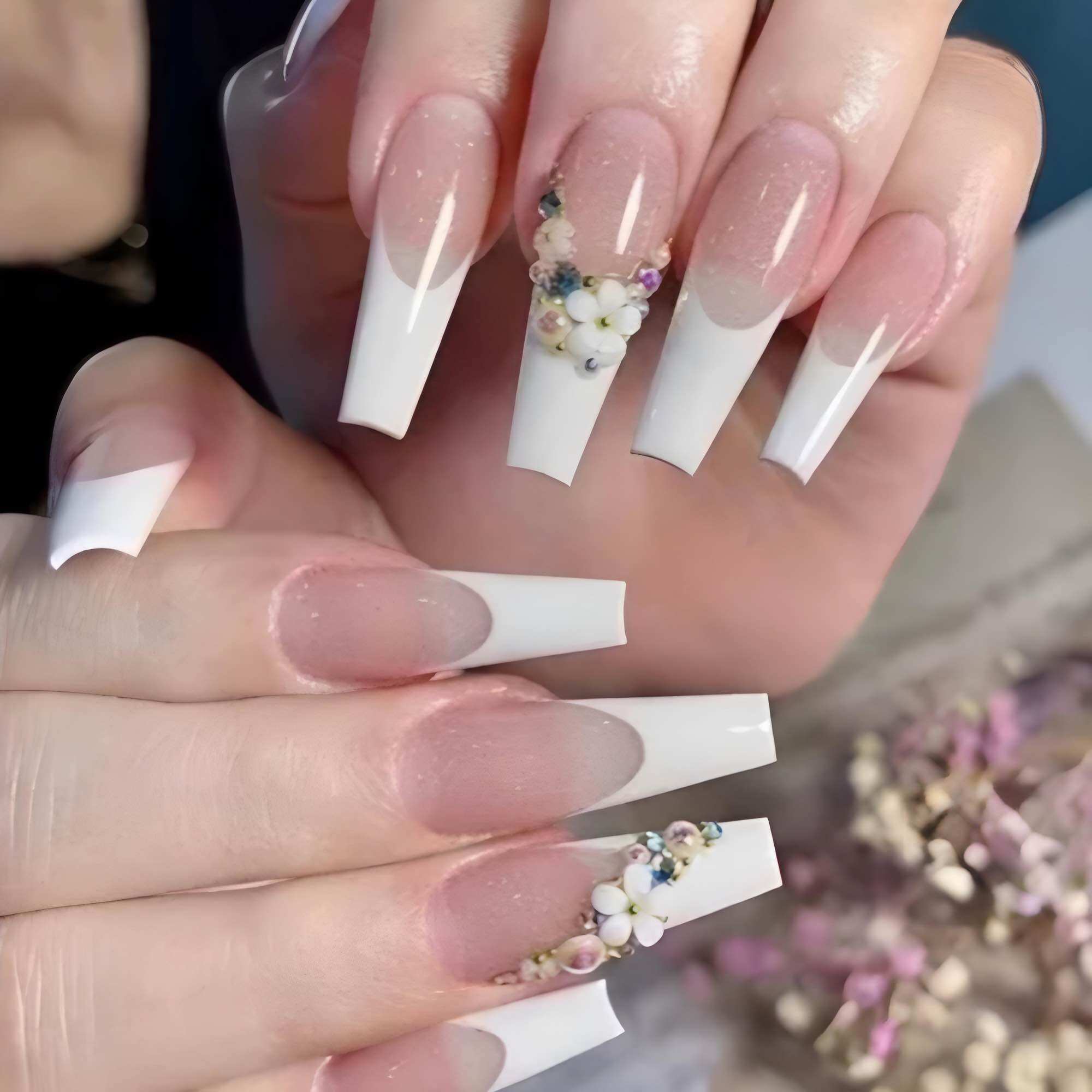Sơn phen đầu móng trắng đen - Sơn aifer cọ nét - Gel vẽ nét trắng đen