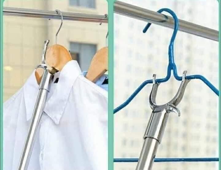 Cây phơi quần áo inox có thể thu gọn