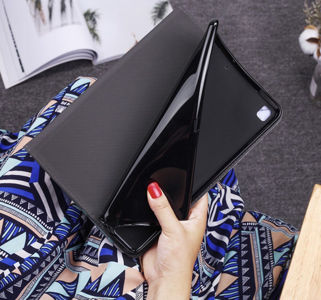 Bao da ipad mini 2/3/4/5 mèo