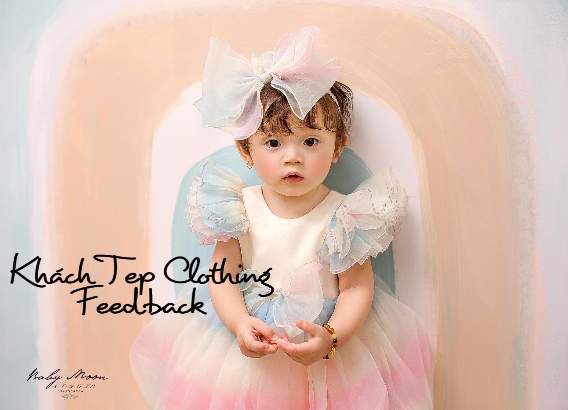 [HCM]ALMIRA- ĐẦM CÔNG CHÚA BÍ NGÔ CHO BÉ GÁI by TEP CLOTHING - HÌNH THẬT KHÁCH FEEDBACK