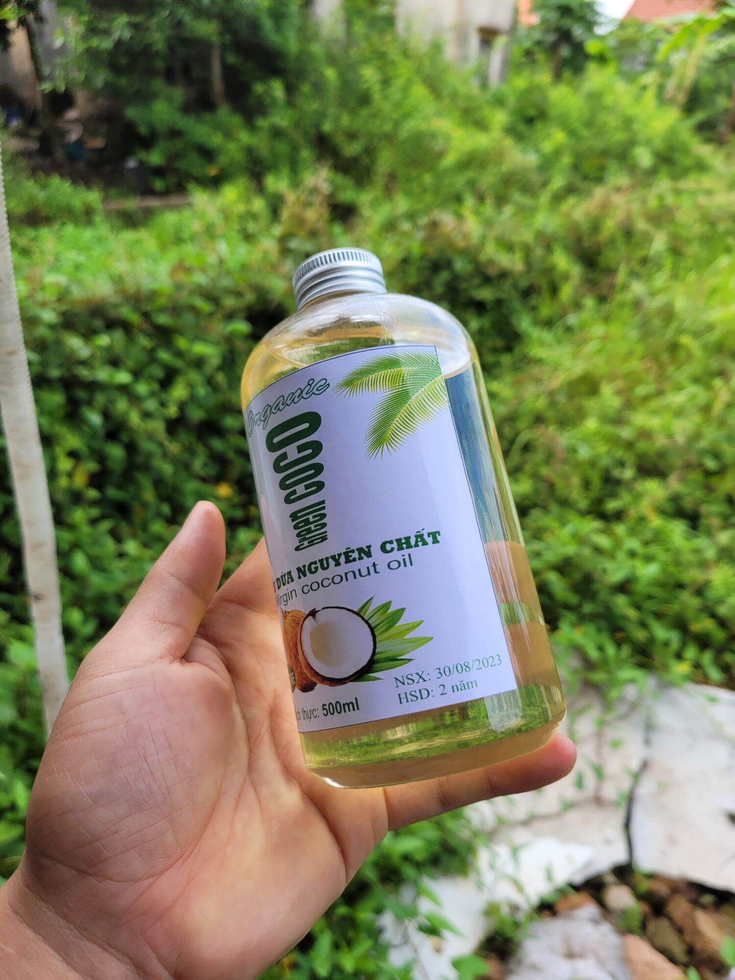 Dầu dừa nguyên chất grencoco 500ml