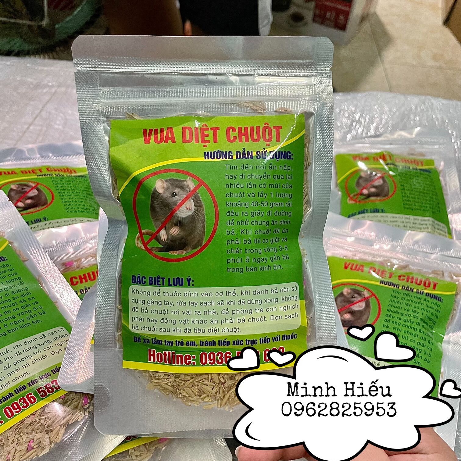 Thuốc diệt chuột vua diệt chuột Minh Hiếu