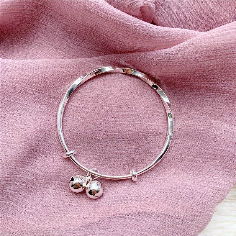 Vòng tay bạc S925 nam nữ - Lắc tay bạc ý dành cho nữ hoặc couple siêu sang Vườn Trang Sức VT0001