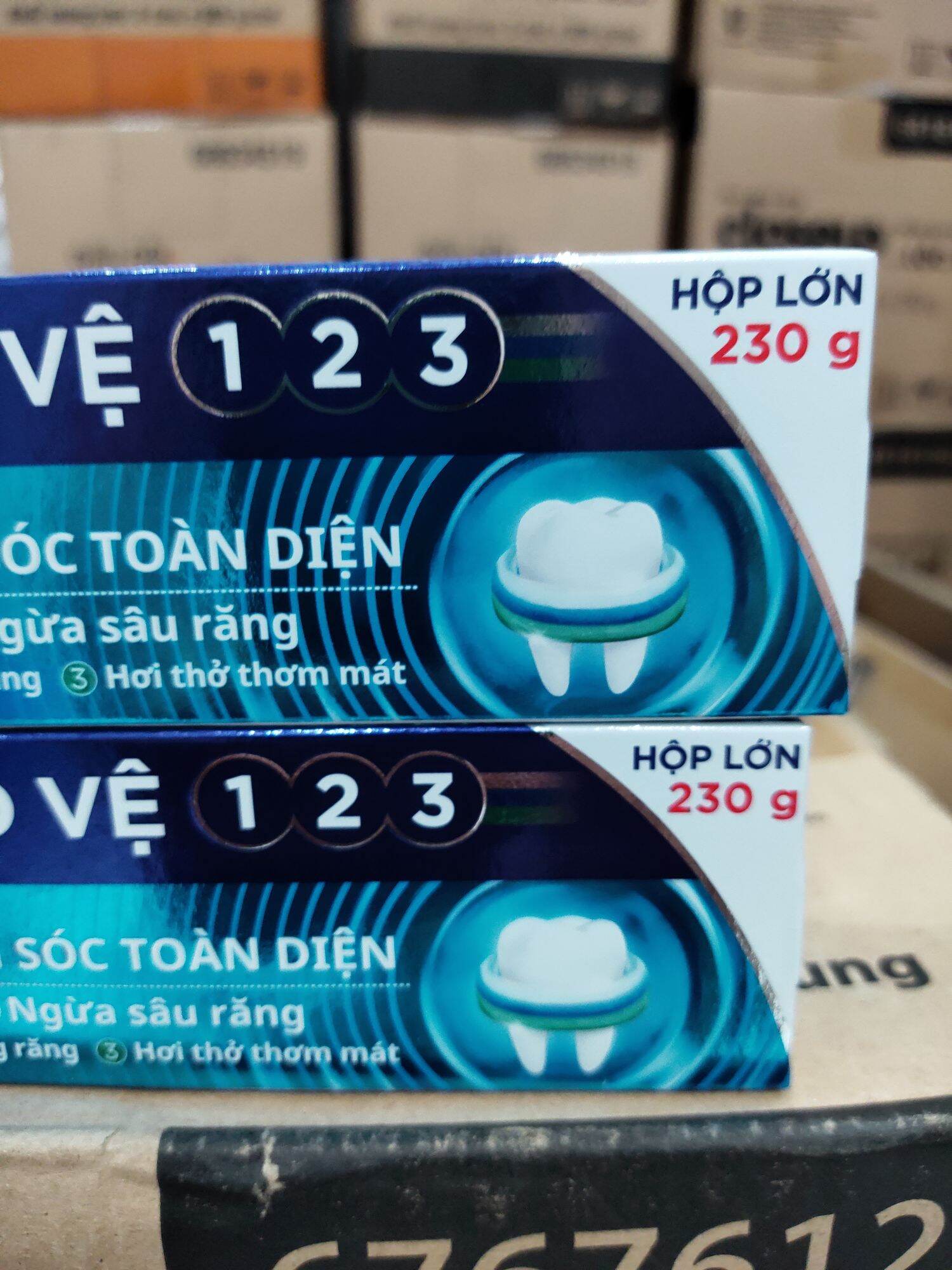 Kem đánh răng p/s 123 toàn diện (2 cây x230g)