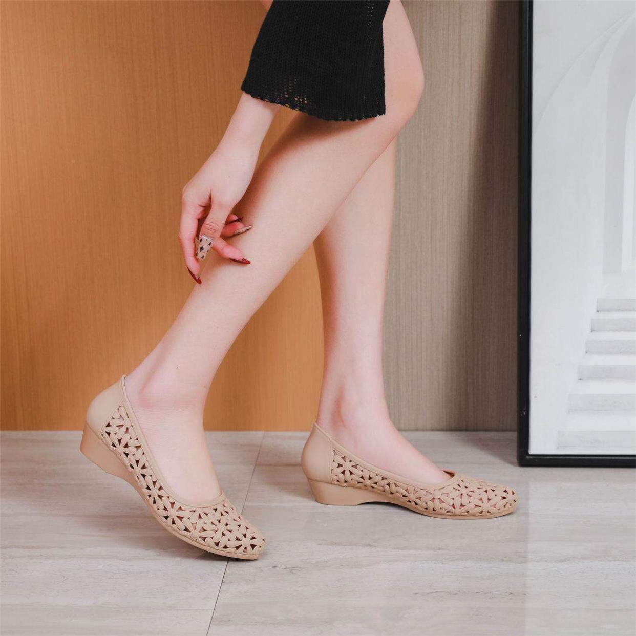 Giày Ngoài Thoải Mái Igb Gót Nữ Dễ Phối Mẫu Mới Ins2022 Hot Trên Mạng Mát Mẻ Mùa Hè Nữ Công Chúa Cao Cấp Xỏ Dây Học Thô