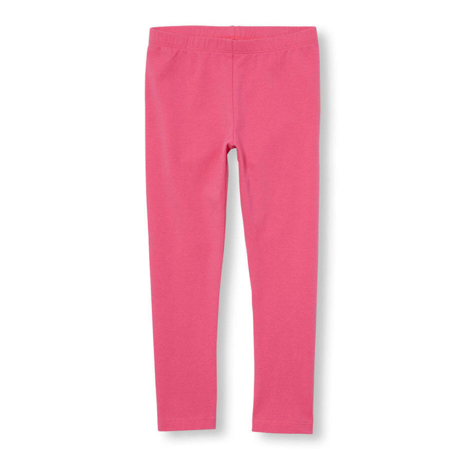 [8kg-14kg] Quần thun ôm - legging cho bé gái hàng VNXK màu hồng đậm