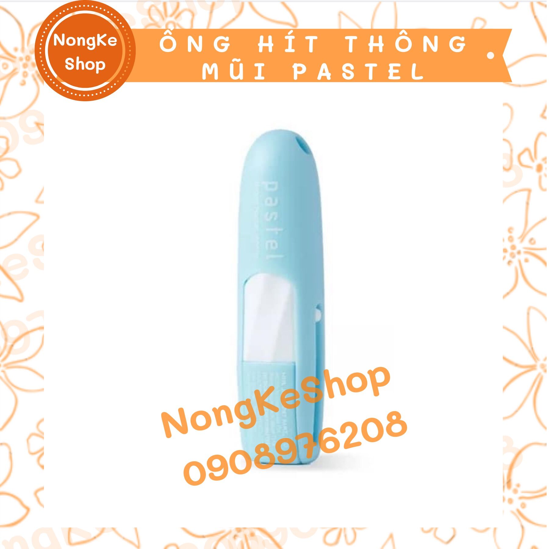 [100% Thái N.Địa] ỐNG HÍT THÔNG MŨI PASTEL THÁI LAN