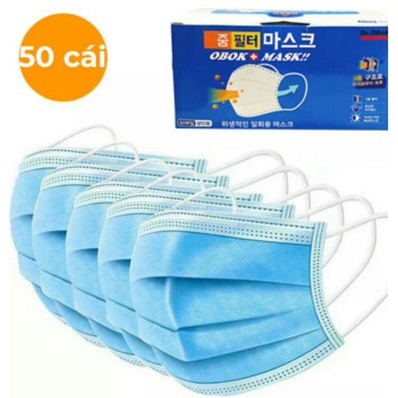 2 hộp khẩu trang y tế cao cấp