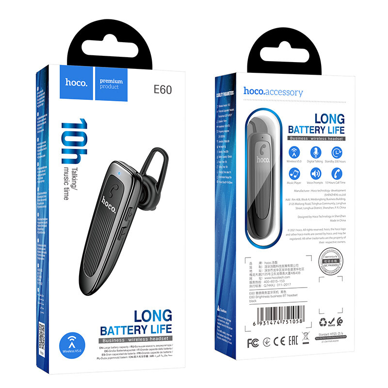 Tai nghe bluetooth hoco e60