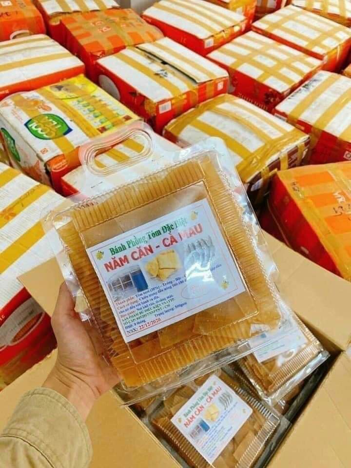 Bánh phồng tôm cà mau-năm căn