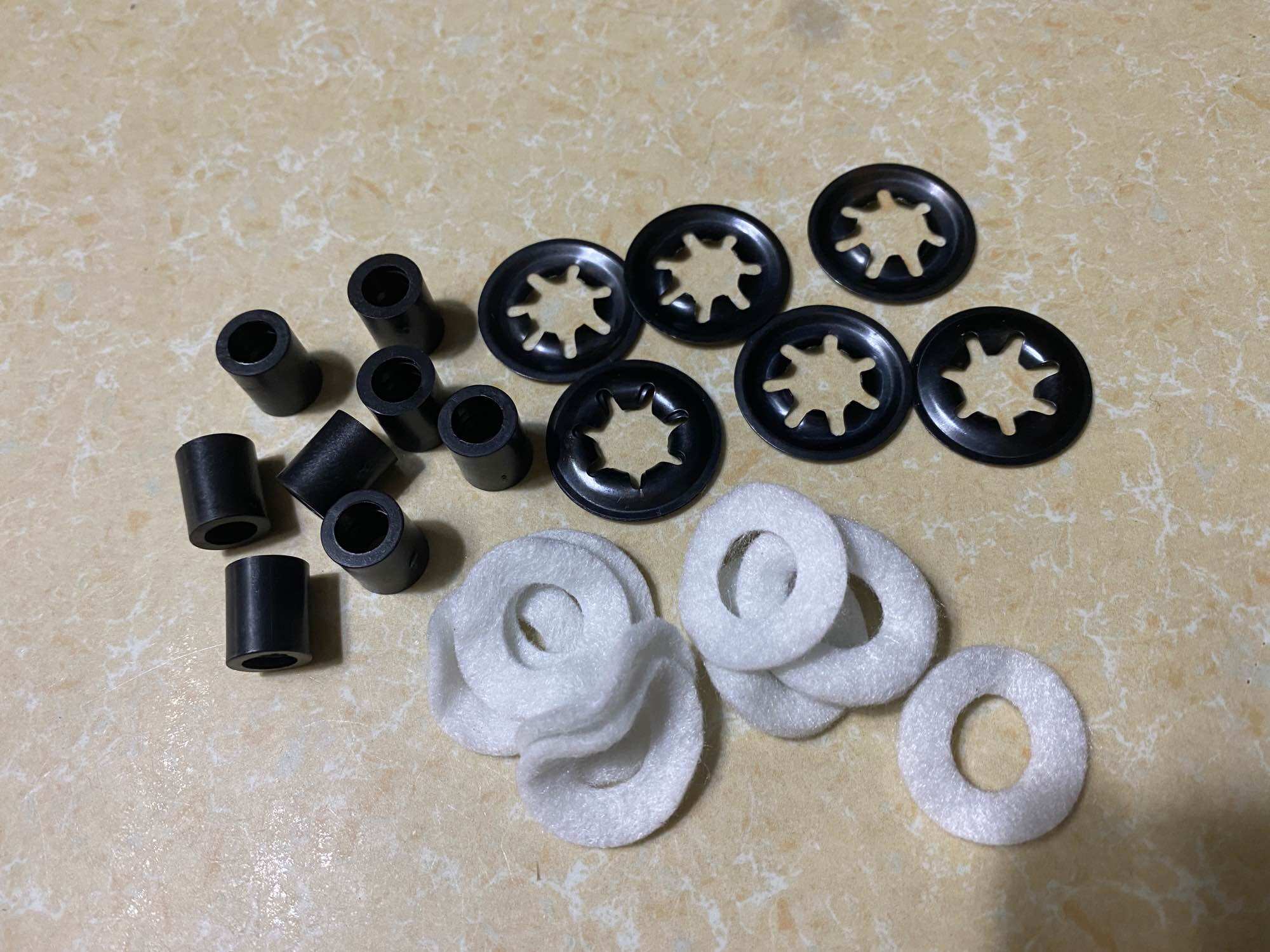 20 cái căn trục +20 hoa mai+20 bông dầu của quạt