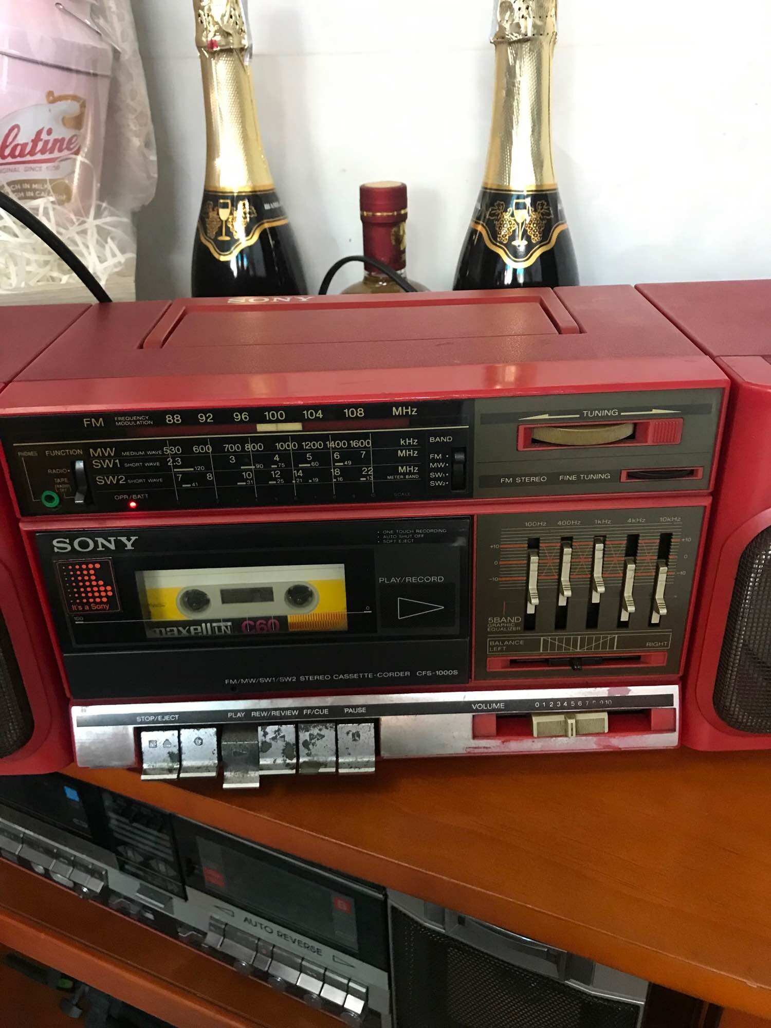 Radio Cassette SONY CFS 1000s
