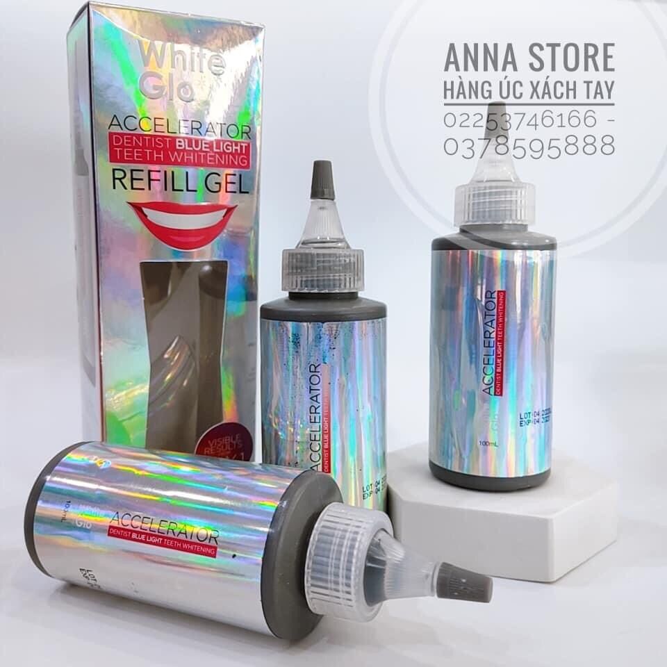 [cam kết chính hãng] gel làm trắng răng ( dùng cho máng ngậm white glo)