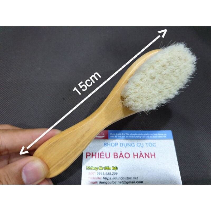Chổi Phủi Tóc Cho Bé Lông Mềm Mịn, Cây Phủi Tóc Cán Gỗ Phủi Sạch Tóc.(Ảnh Thật)
