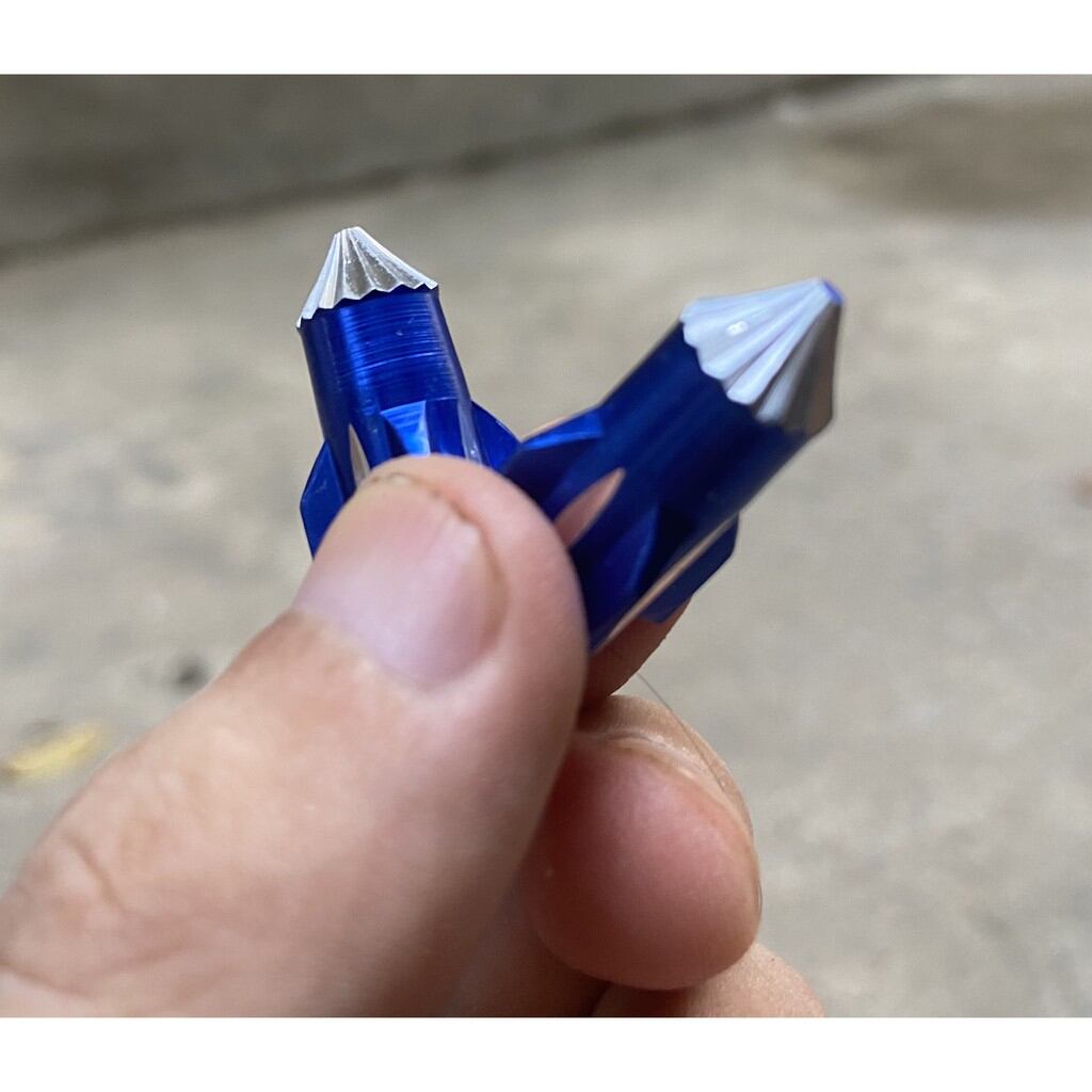 Ốc lắp chân van xe máy hình tên lửa