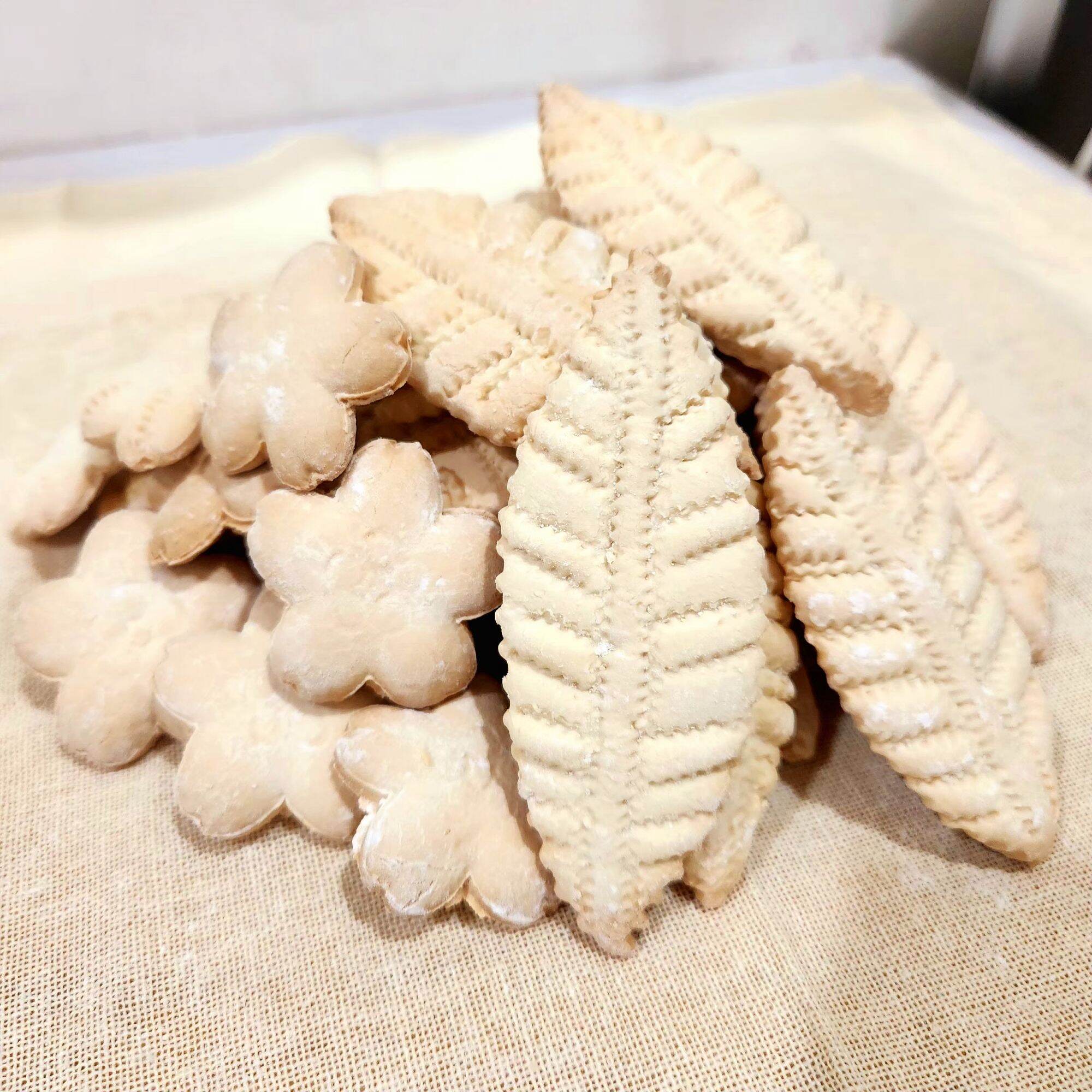  Bánh Sữa Dừa Nướng 🥥 Vị tết Xưa - Tên khác vùng miền là Bánh lá Thu - Đặc biệt Bánh Ít Ngọt - Healthy cookie 