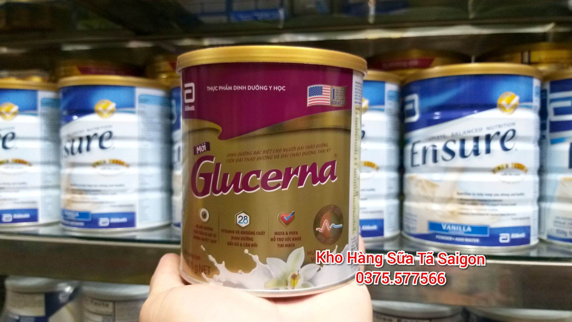 Sữa Glucerna lon 400g của Abbott