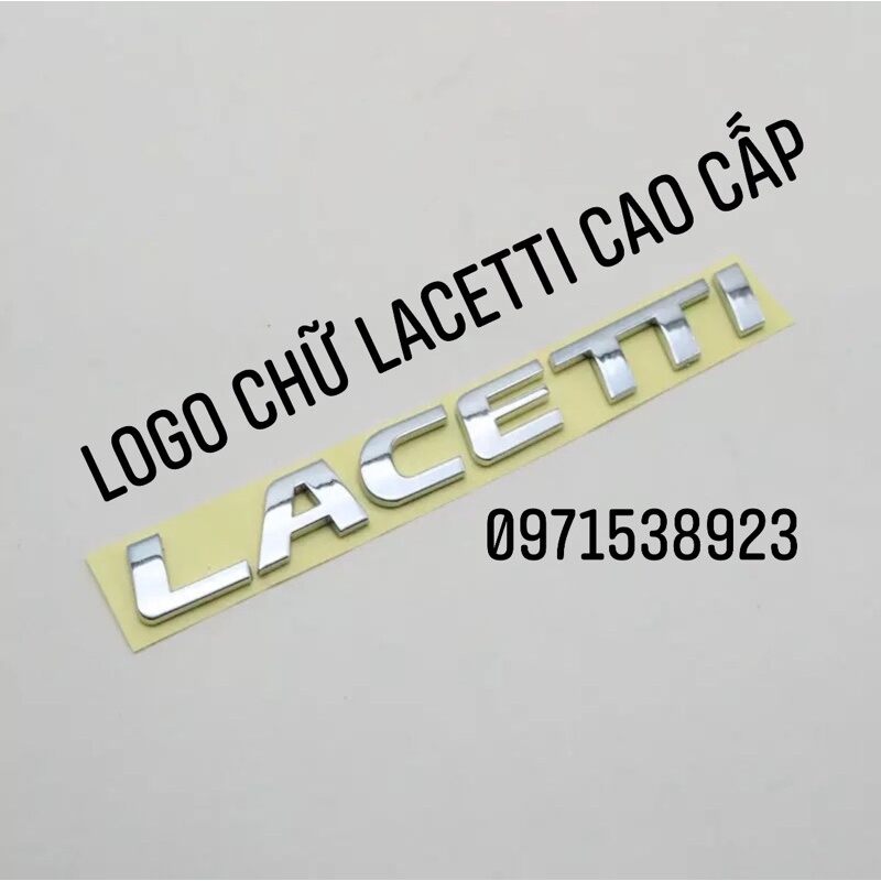 LOGO CHỮ NỔI LACETTI CAO CẤP