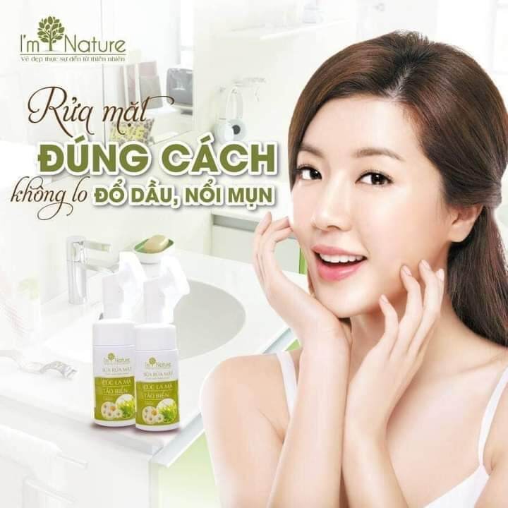 Sữa rửa mặt_sạch sâu_bọt mịn tự nhiên I'm nature