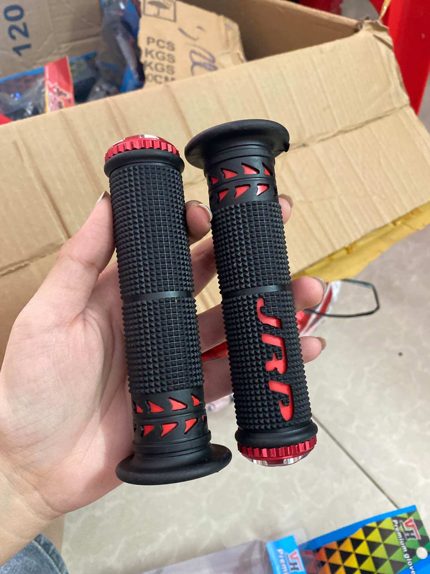 Bao tay kiểu jrp có gù gắn xe máy - MK shop