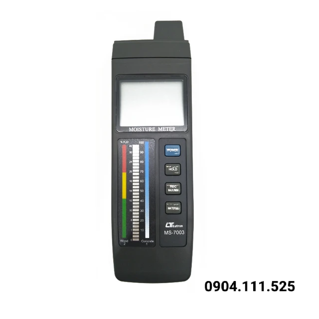Máy đo ẩm gỗ, bê tông, giấy lutron ms-7003